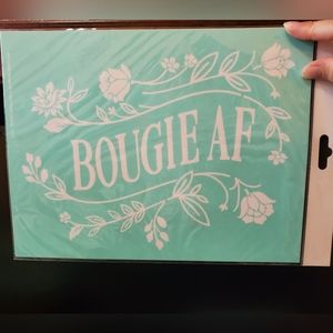 Bougie AF Chalk Couture Transfer New Sealed